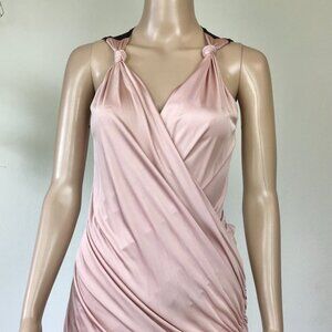 Back Mesh Side Ruched Mini Skirt